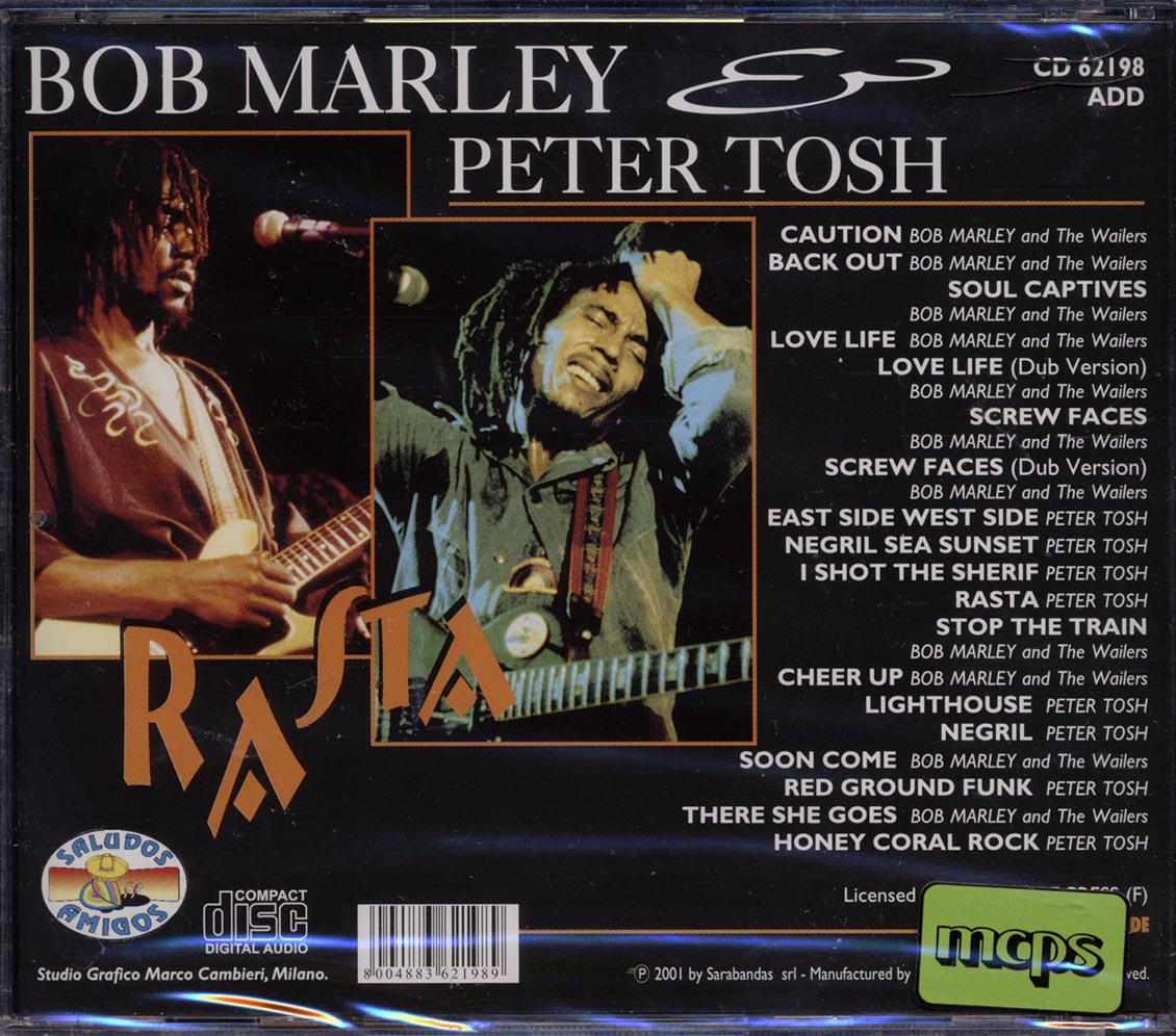 Bob Marley, Peter Tosh - Rasta