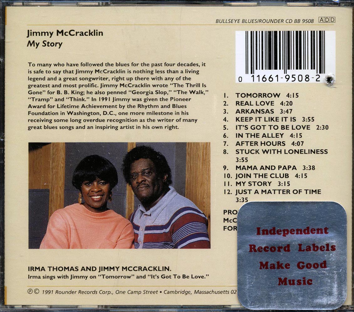 Jimmy McCracklin - My Story (marked/ltd stock)