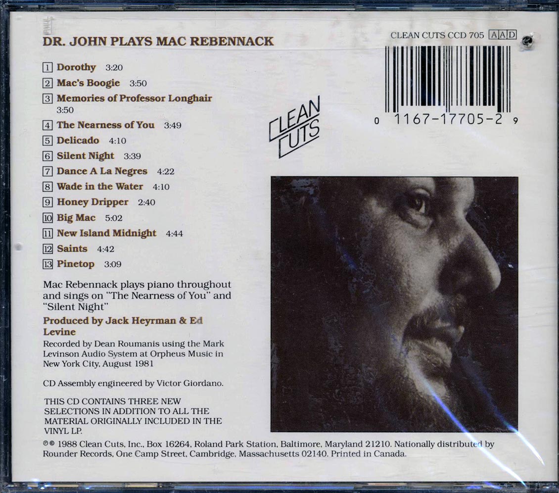 Dr. John - Dr. John Plays Mac Rebennack