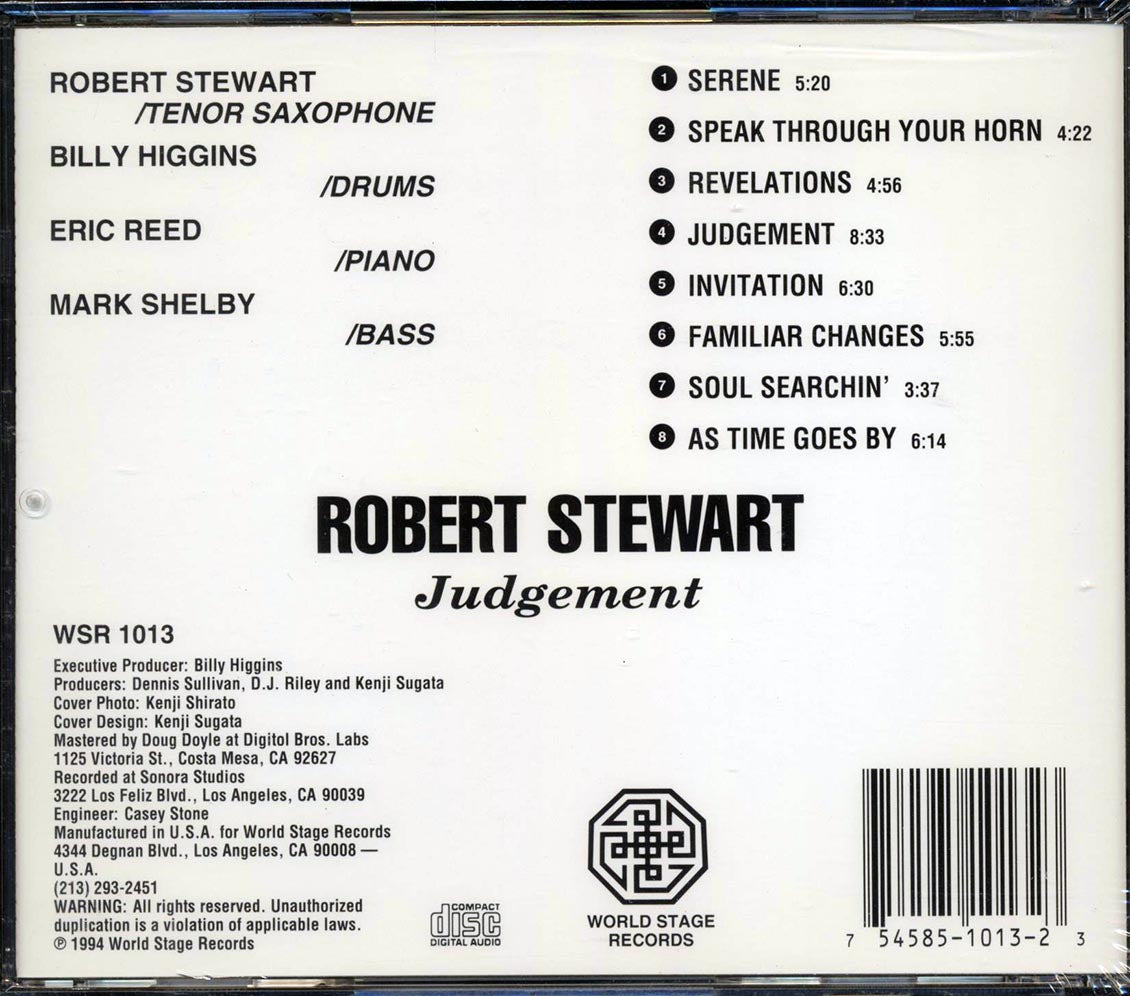 Robert Stewart - Judgement