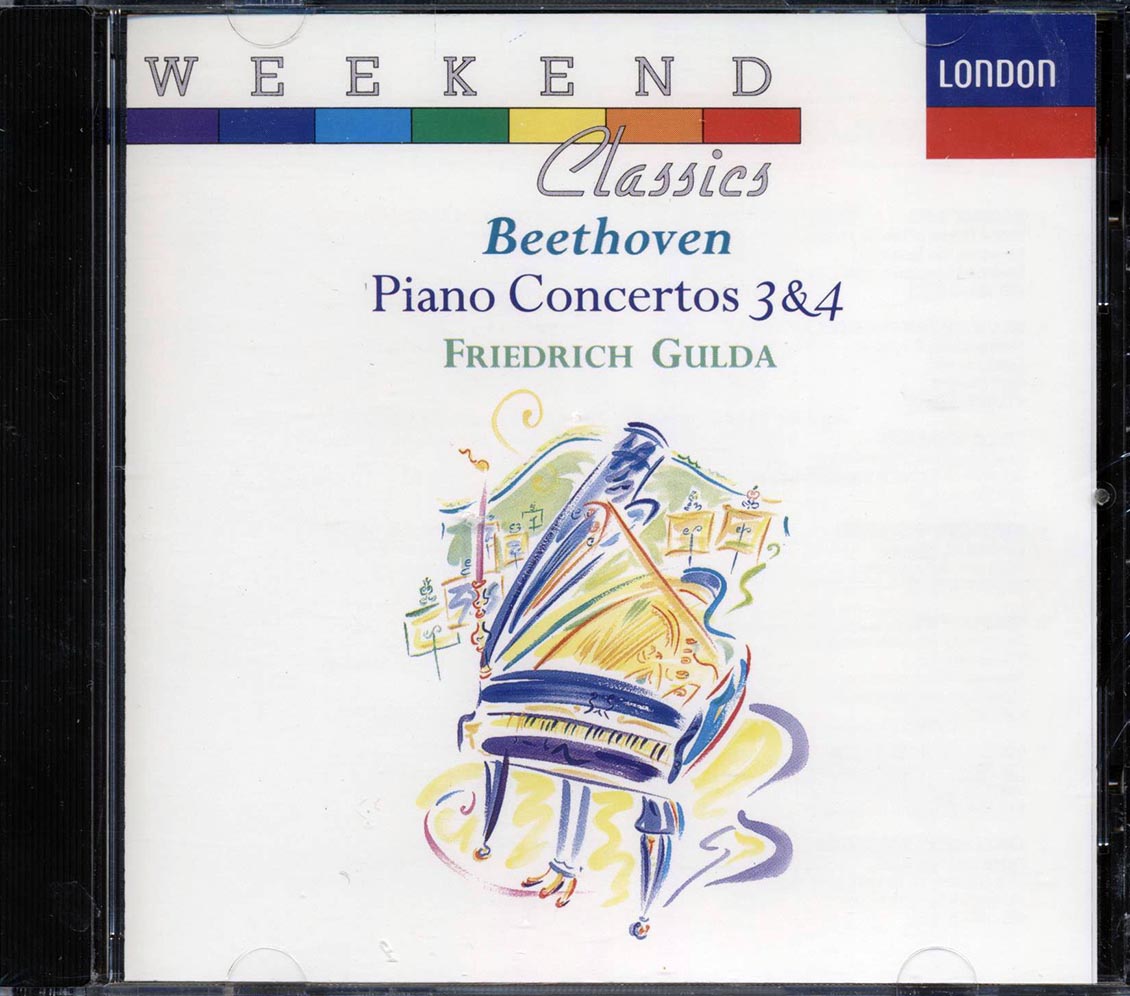 Beethoven, Friedrich Gulda - Piano Concertos 3 & 4 (marked/ltd stock)