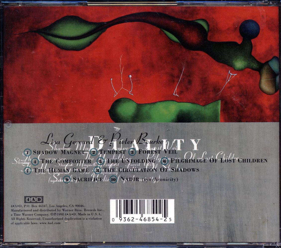 Lisa Gerrard, Pieter Bourke - Duality