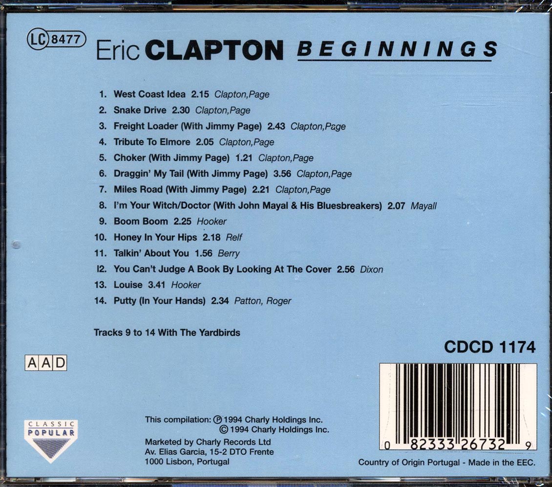 Eric Clapton & The Yardbirds - Beginnings