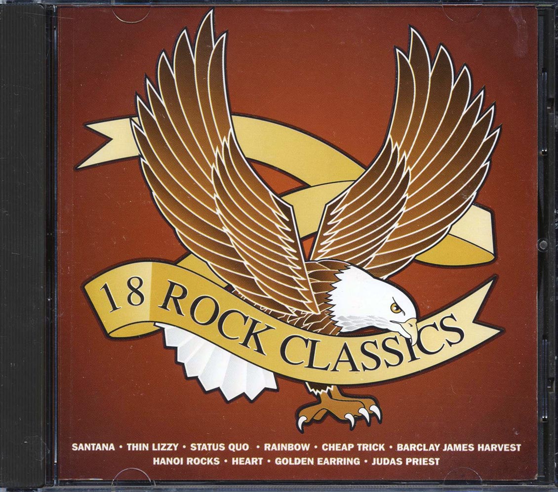 Thin Lizzy, Santana, Cheap Trick, Judas Priest, Etc. - 18 Rock Classics
