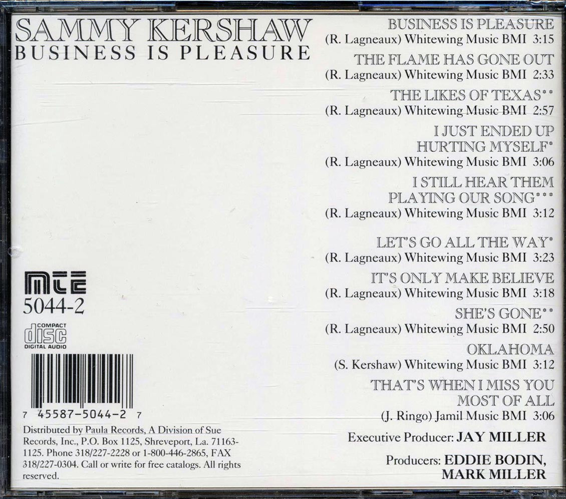 Sammy Kershaw - Business Is Pleasure