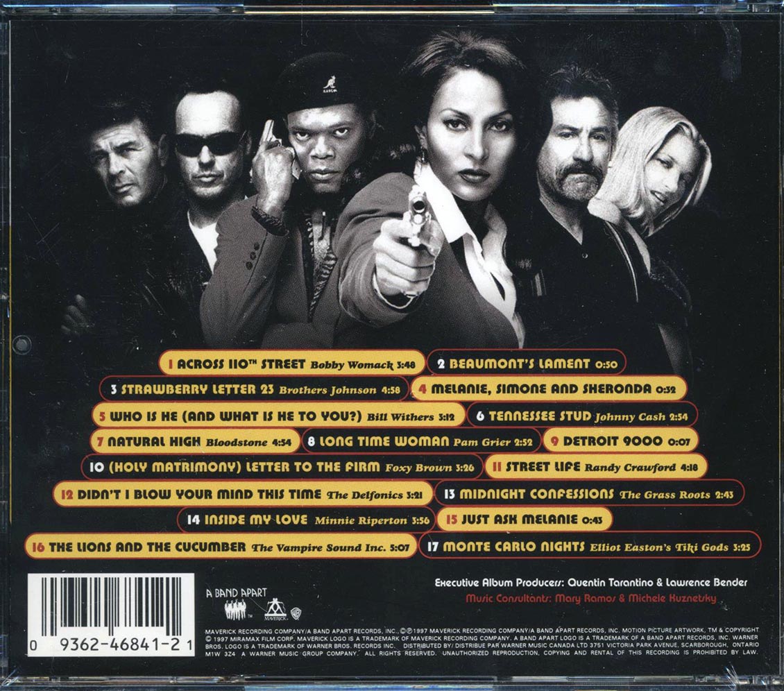 Bobby Womack, Samuel L Jackson, Robert De Niro, Etc. - Jackie Brown: Music From The Miramax Motion Picture