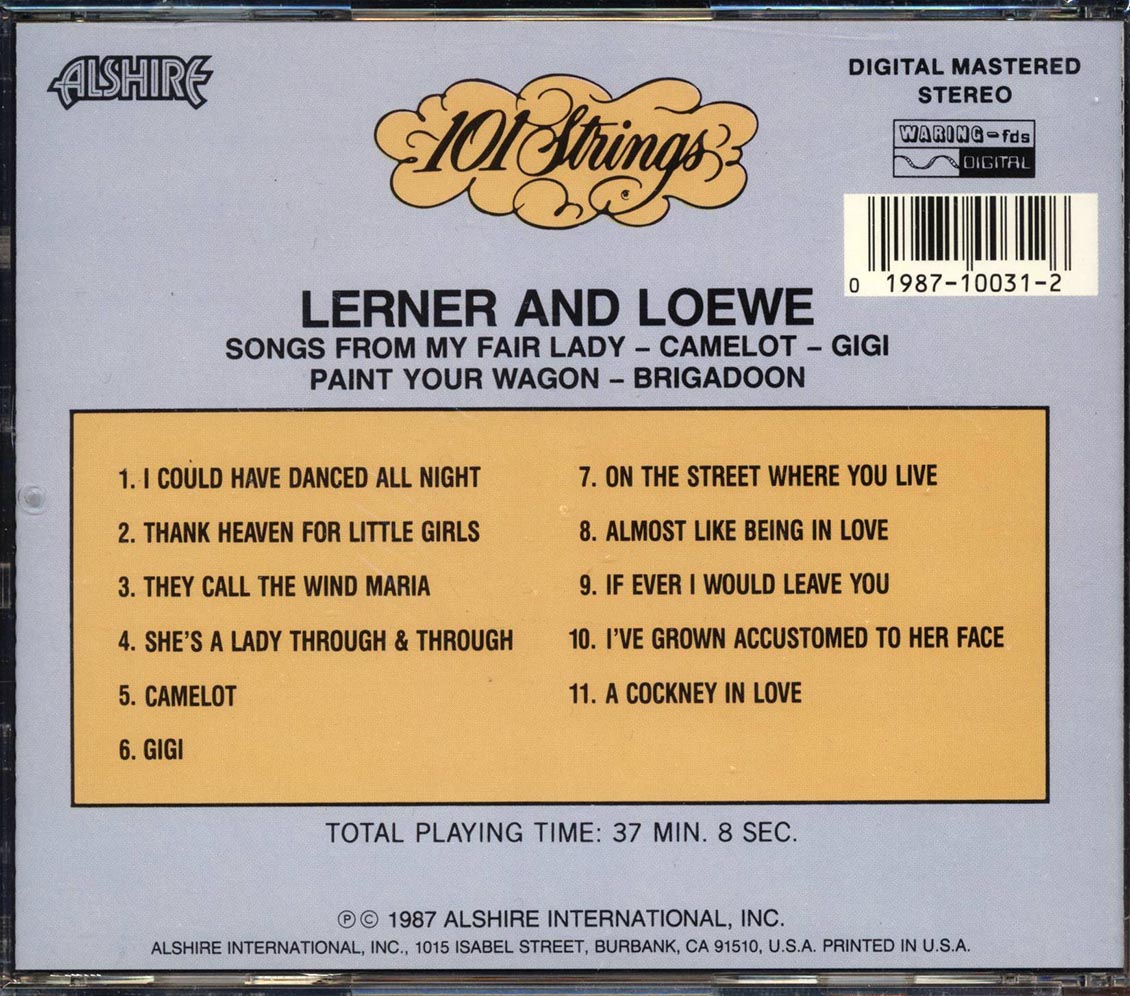 101 Strings - Lerner And Loewe