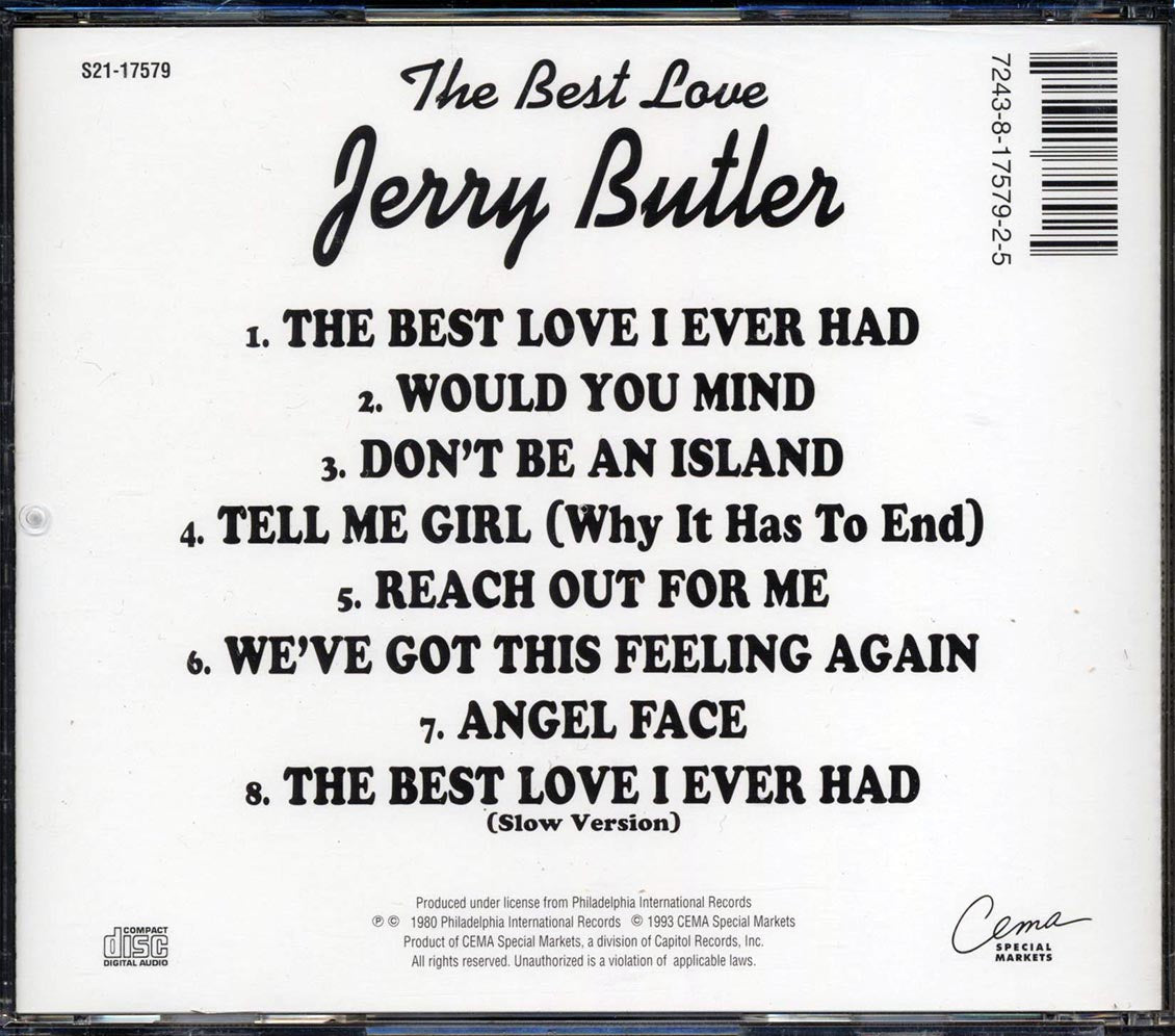 Jerry Butler - The Best Love