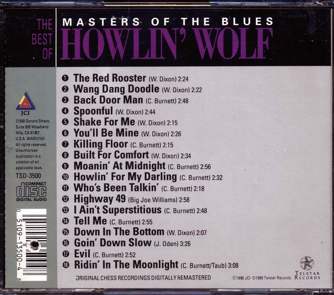 Howlin' Wolf - The Best Of Howlin' Wolf (marked/ltd stock)