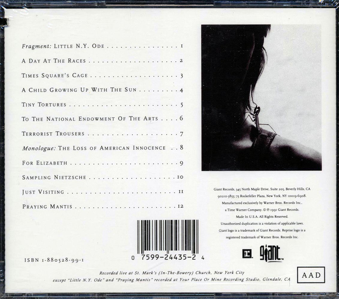 Jim Carroll - Praying Mantis