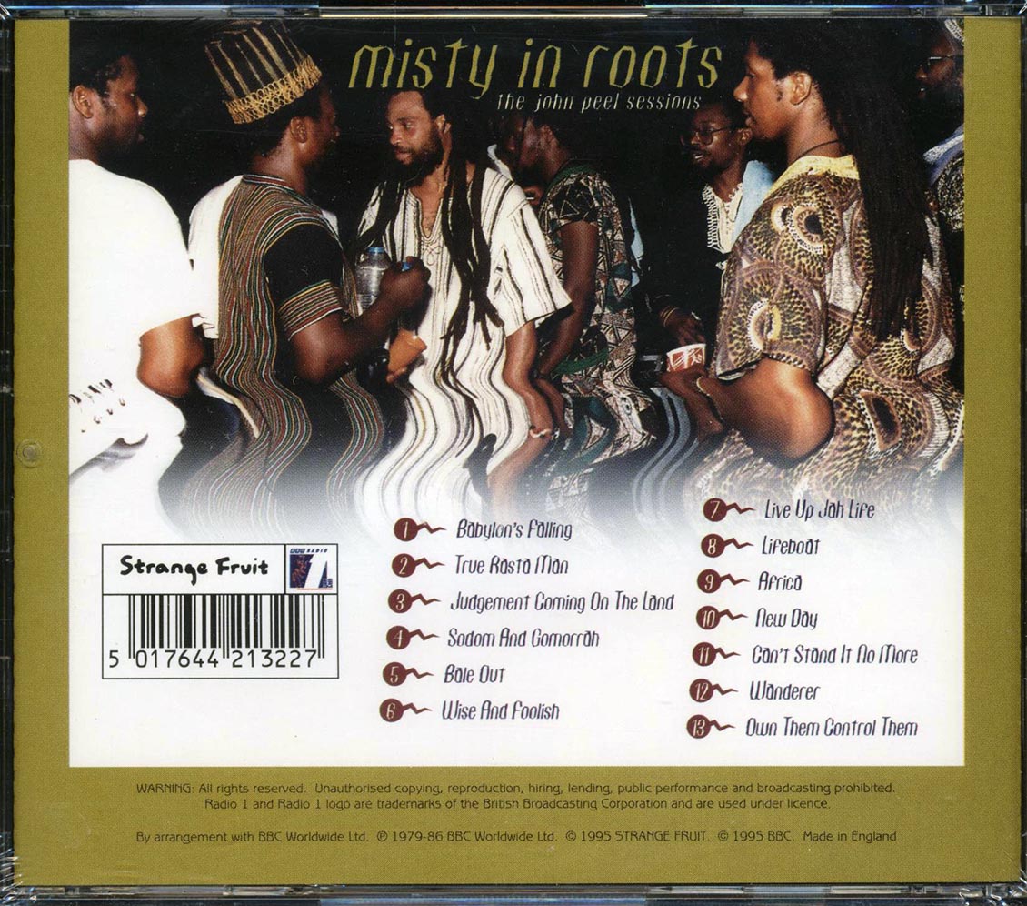 Misty In Roots - The John Peel Sessions