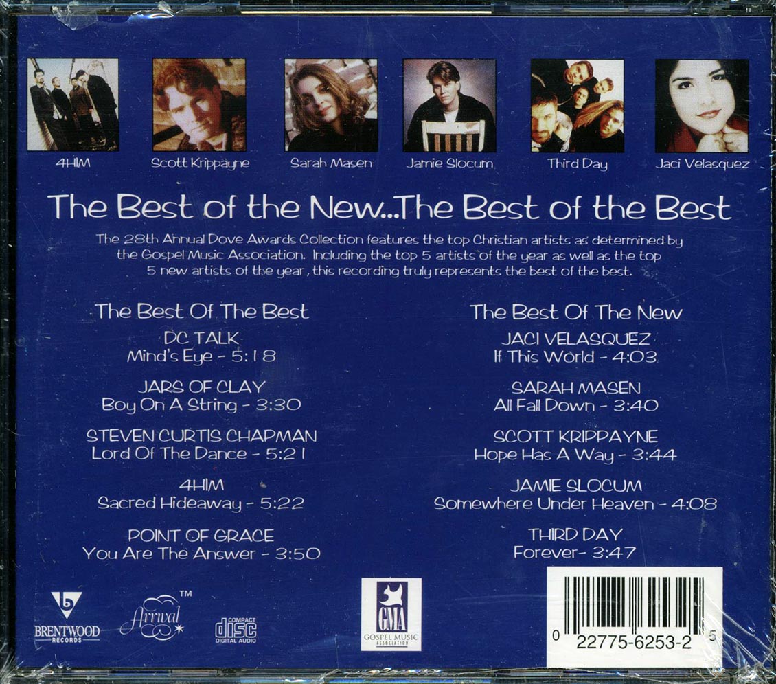 DC Talk, Jars Of Clay, 4Him, Etc. - The 28th Annual Dove Awards Collection