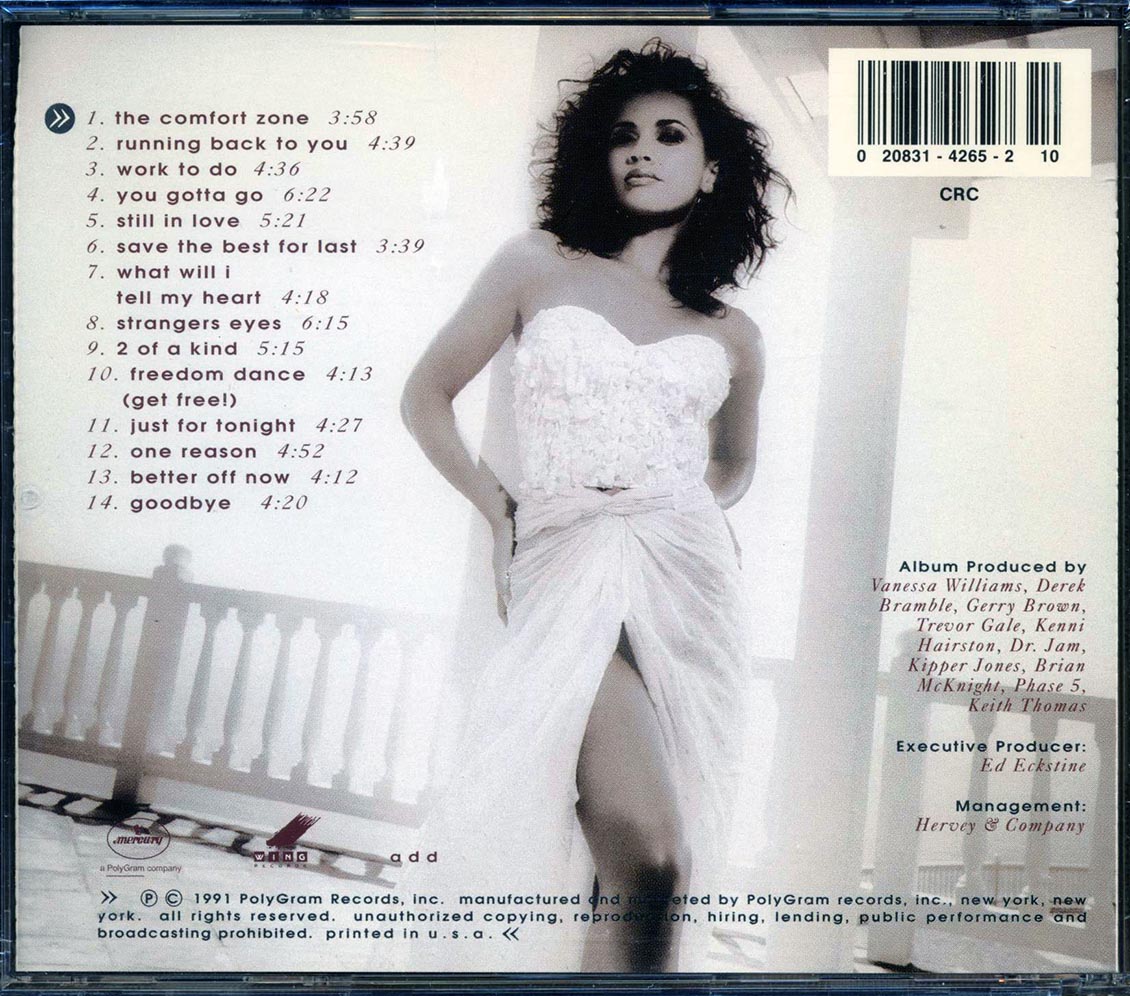 Venessa Williams - The Comfort Zone