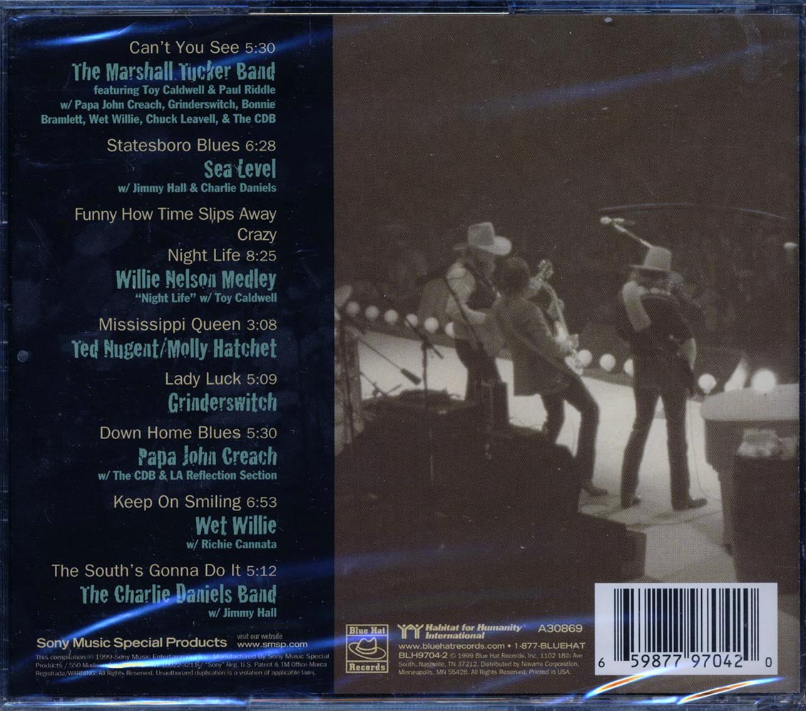 The Marshall Tucker Band, Sea Level, Ted Nugent, Molly Hatchet, Etc. - Volunteer Jam Classic Live Performances Volume 1