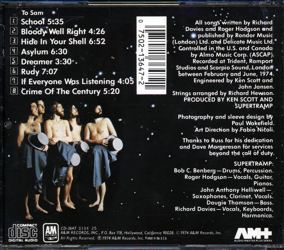 Supertramp - Crime Of The Century