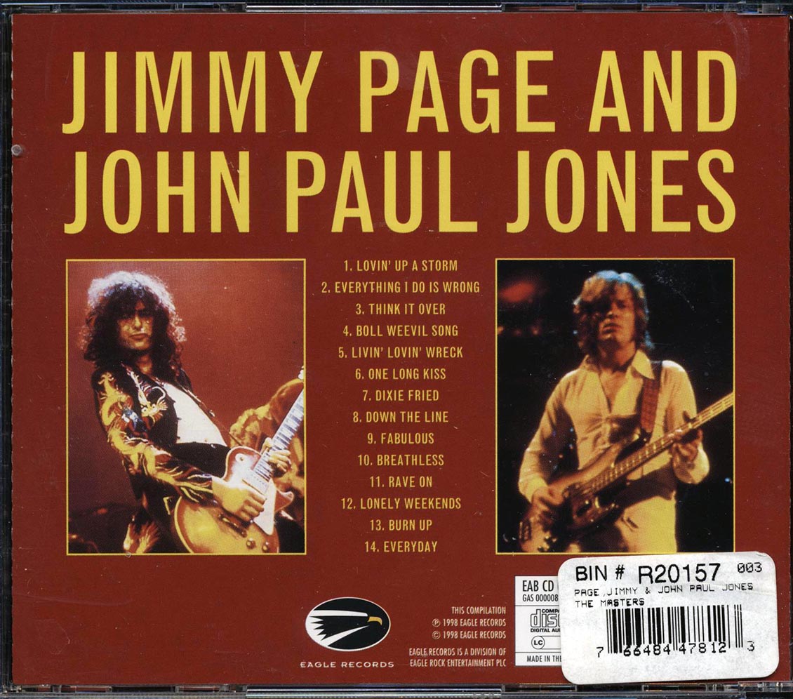 Jimmy Page, John Paul Jones - The Masters: No Introduction Necessary