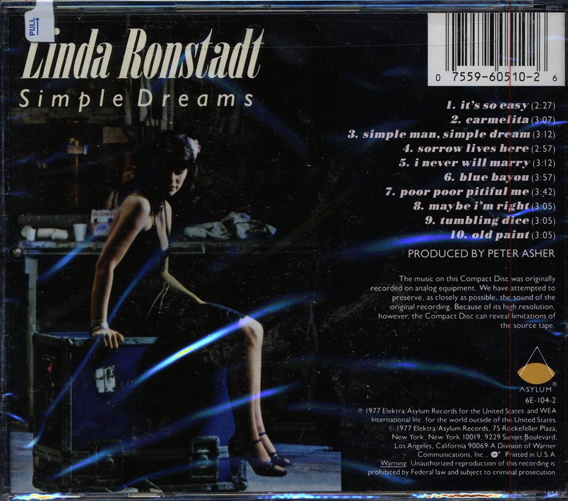Linda Ronstadt - Simple Dreams