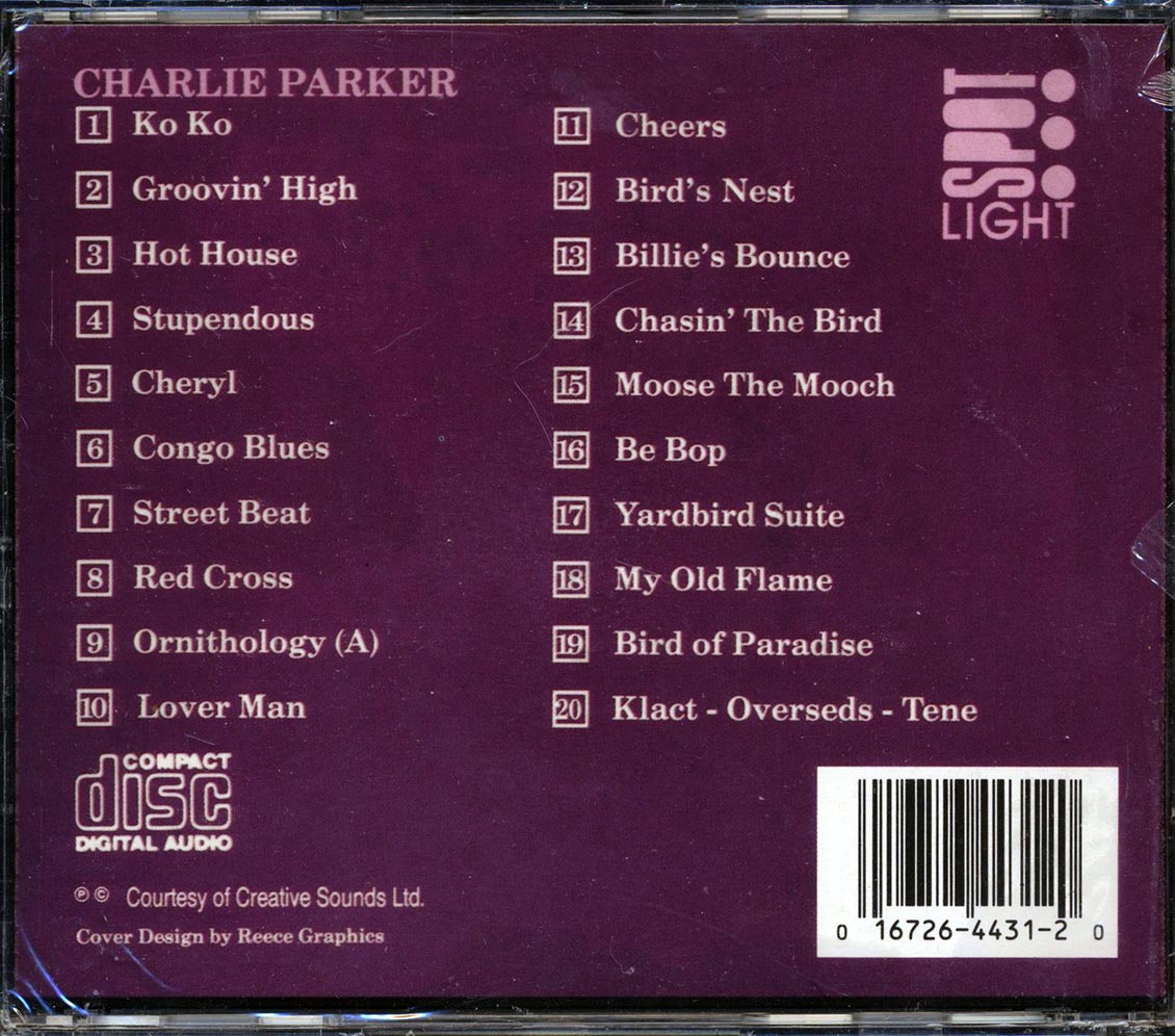 Charlie Parker - Ko Ko Volume 1 (20 tracks)