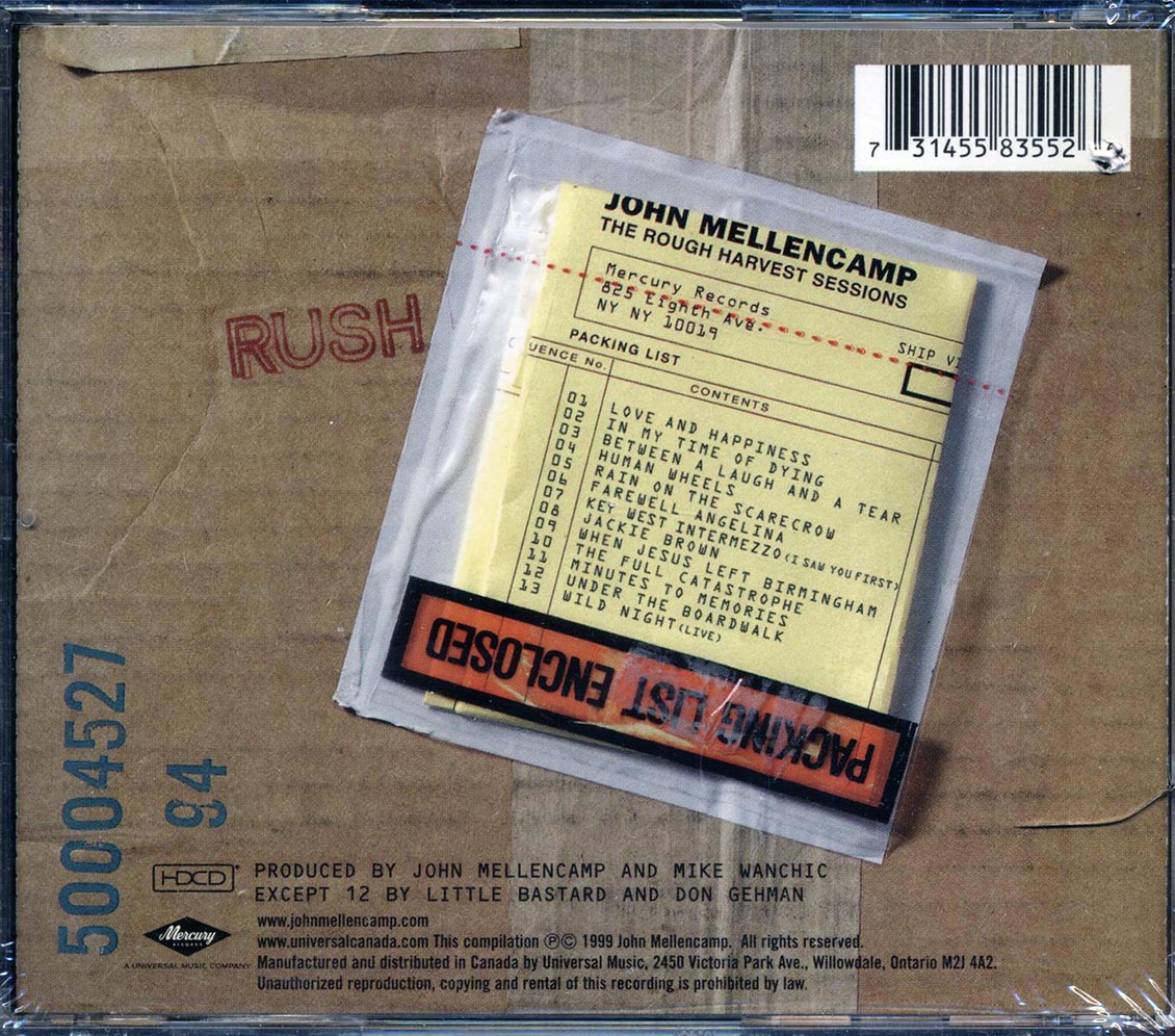 John Mellencamp - Rough Harvest