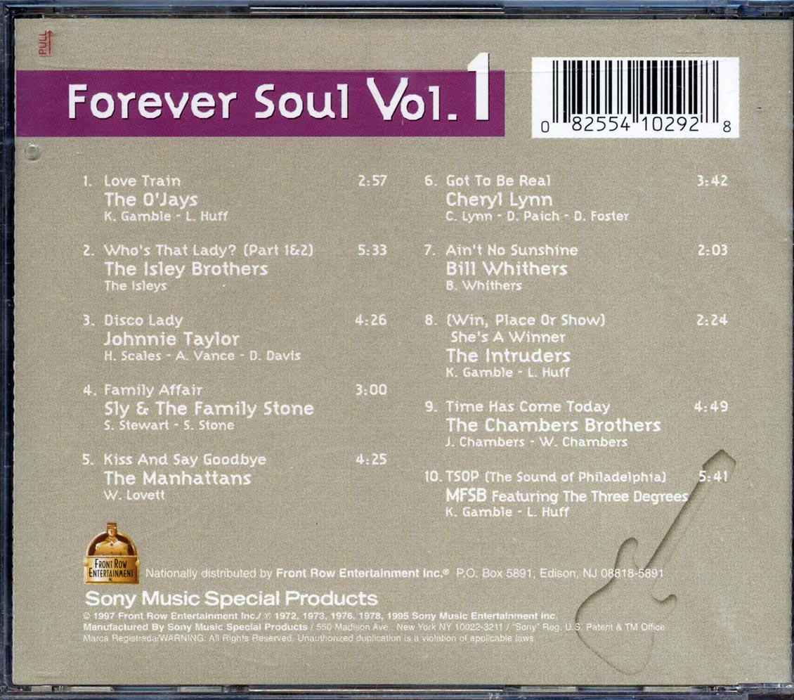 The Isley Brothers, The Manhattans, Sly & The Family Stone, Etc. - Forever Soul Volume 1