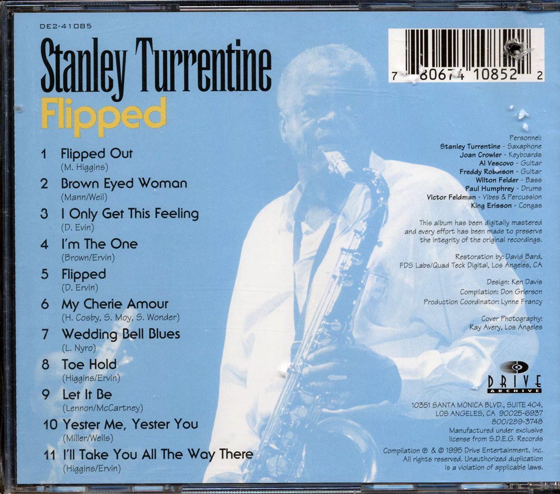 Stanley Turrentine - Flipped (marked/ltd stock)