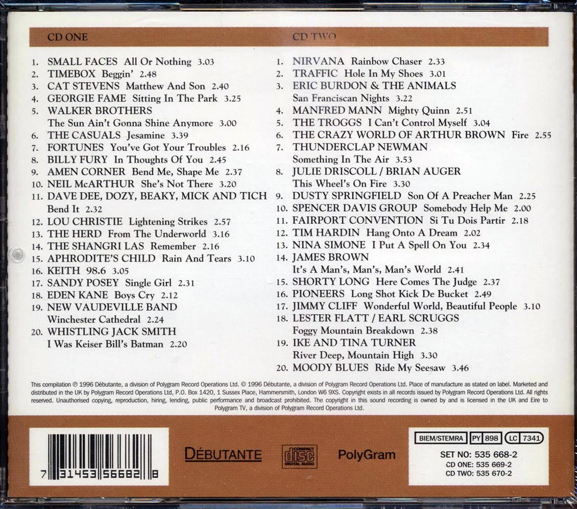Small Faces, Cat Stevens, Timebox, Etc. - And The Beat Goes On Volume 2 (40 tracks) (2xCD)