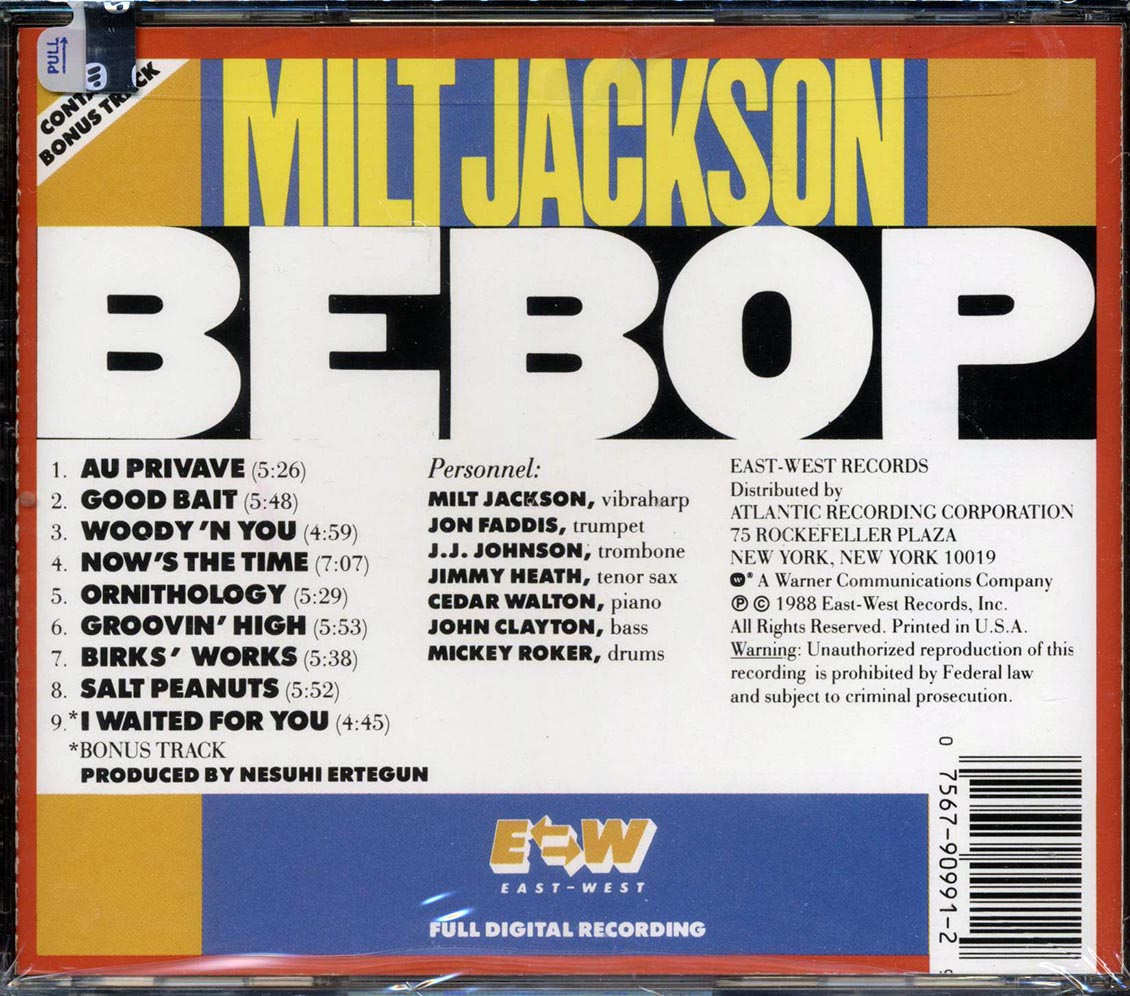 Milt Jackson - Bebop