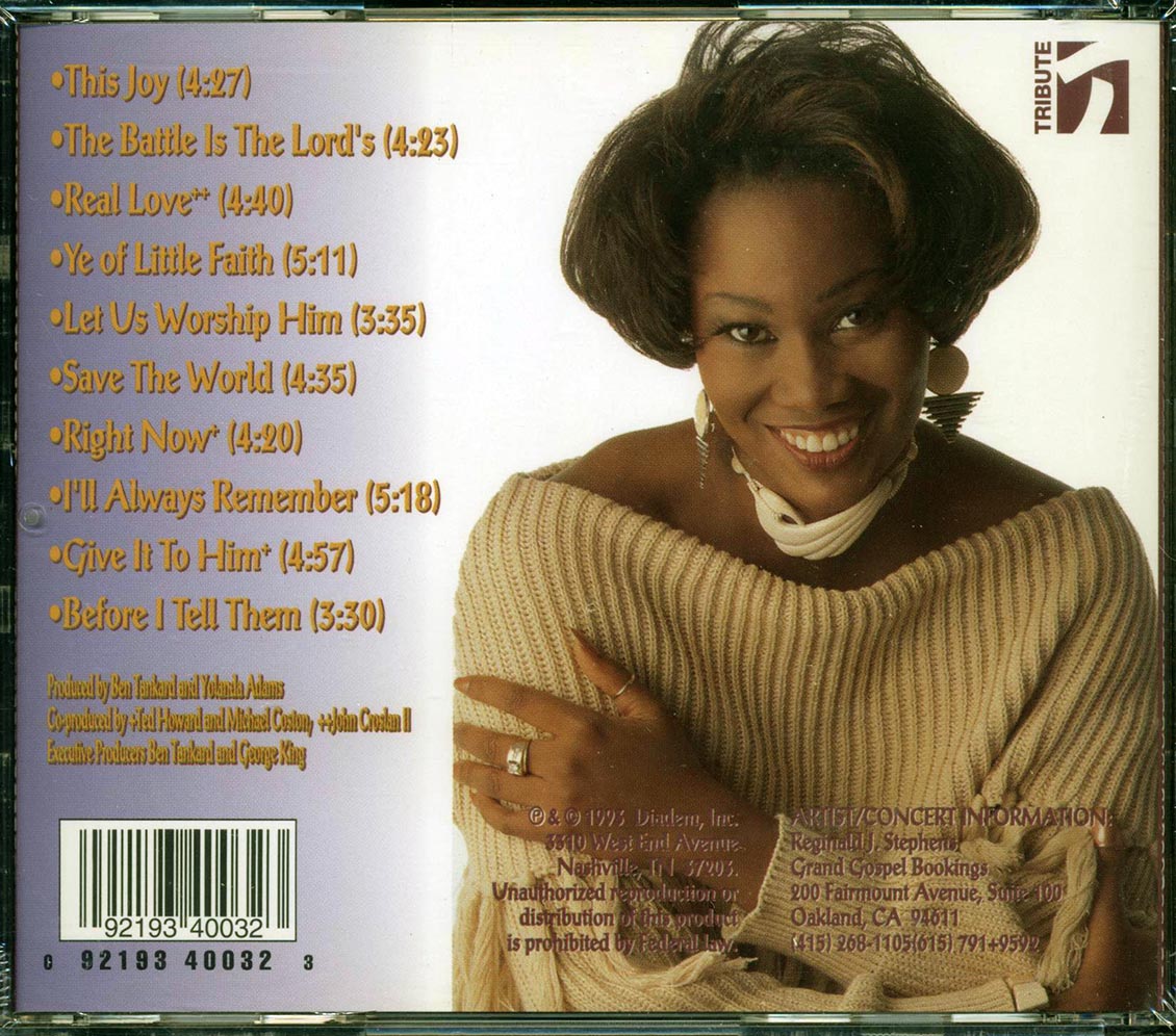 Yolanda Adams - Save The World