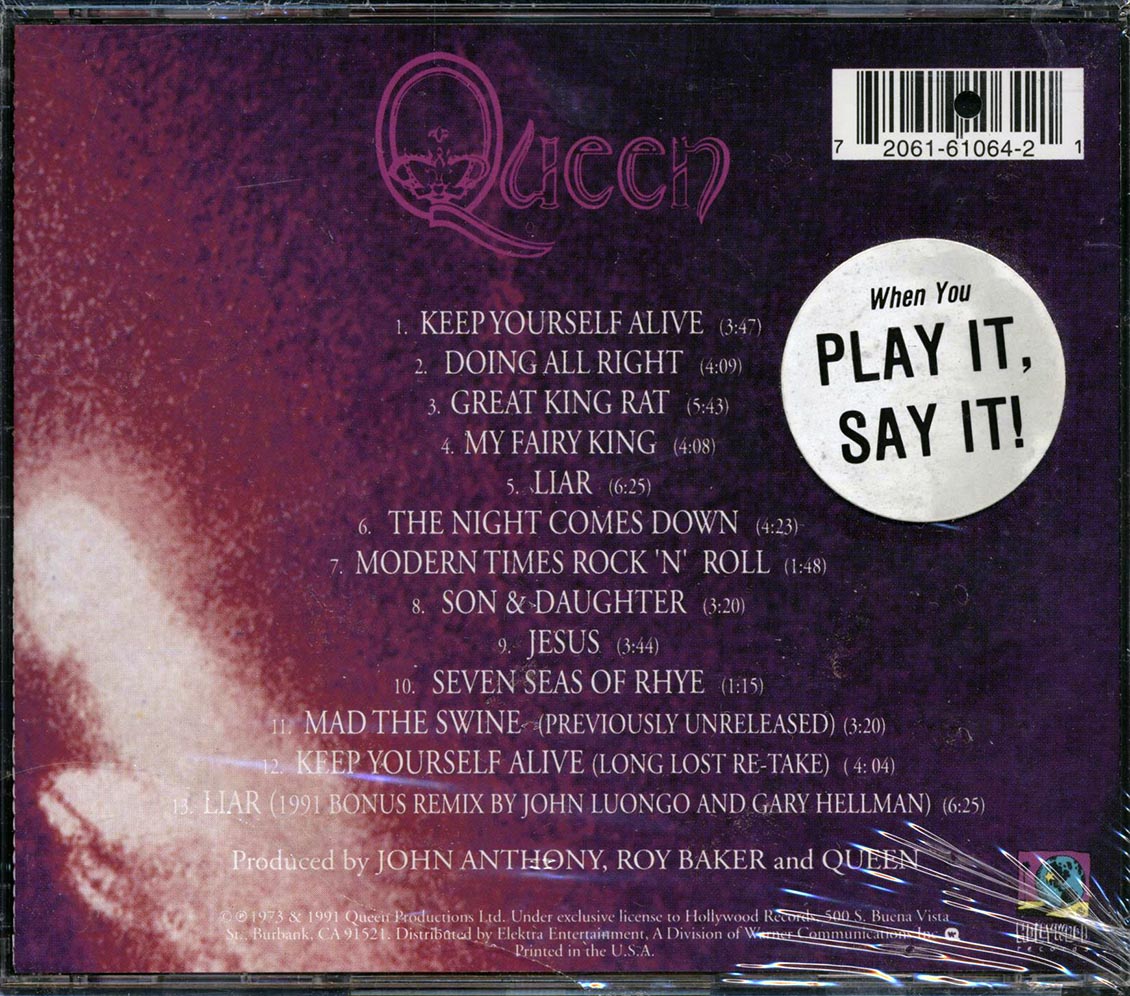 Queen - Queen (marked/ltd stock)