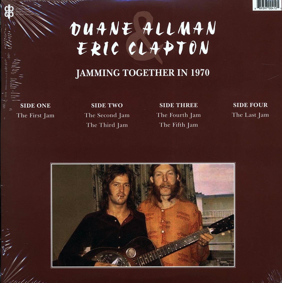 Duane Allman, Eric Clapton - Jamming Together In 1970 (2xLP)