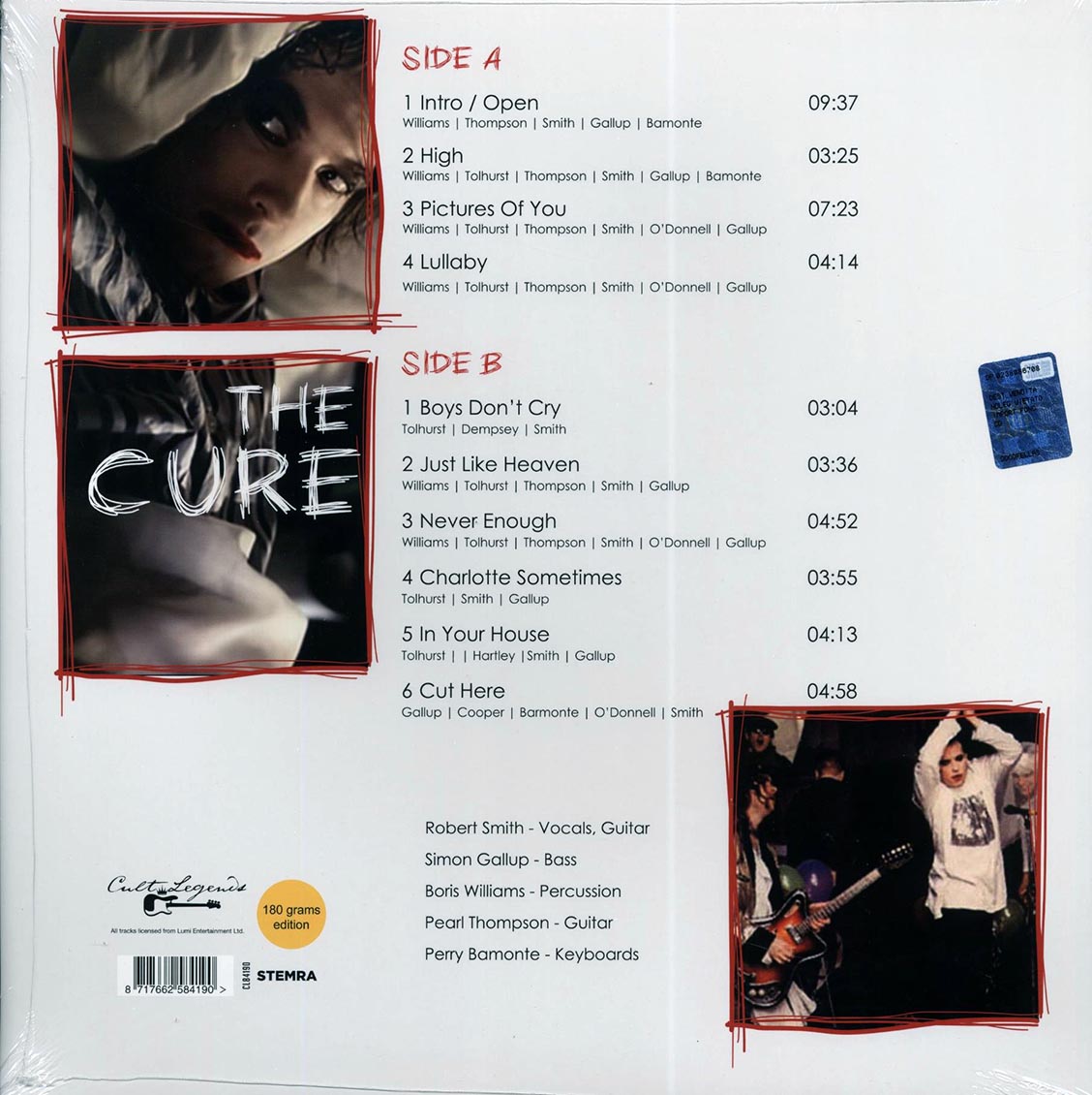 The Cure - London Lullaby: Best Of Live At Kilburn National Ballroom, London, May 3rd 1992