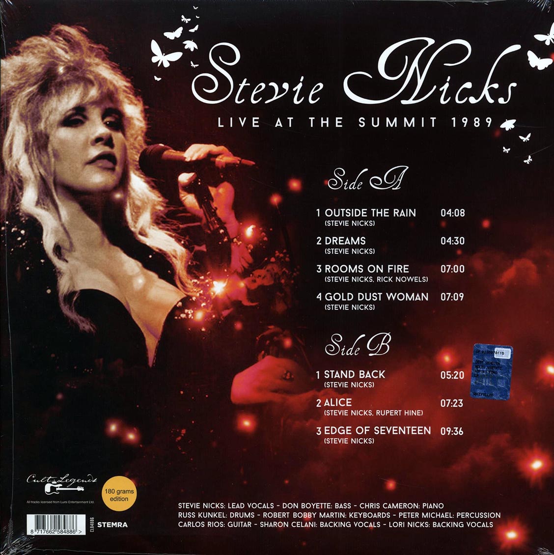 Stevie Nicks - Live At The Summit 1989: Houston, TX, October 6th
