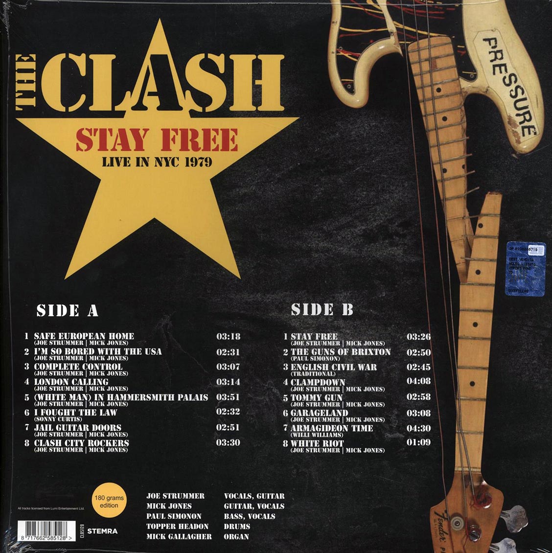 The Clash - Stay Free: Live In NYC 1979: Palladium September 21st