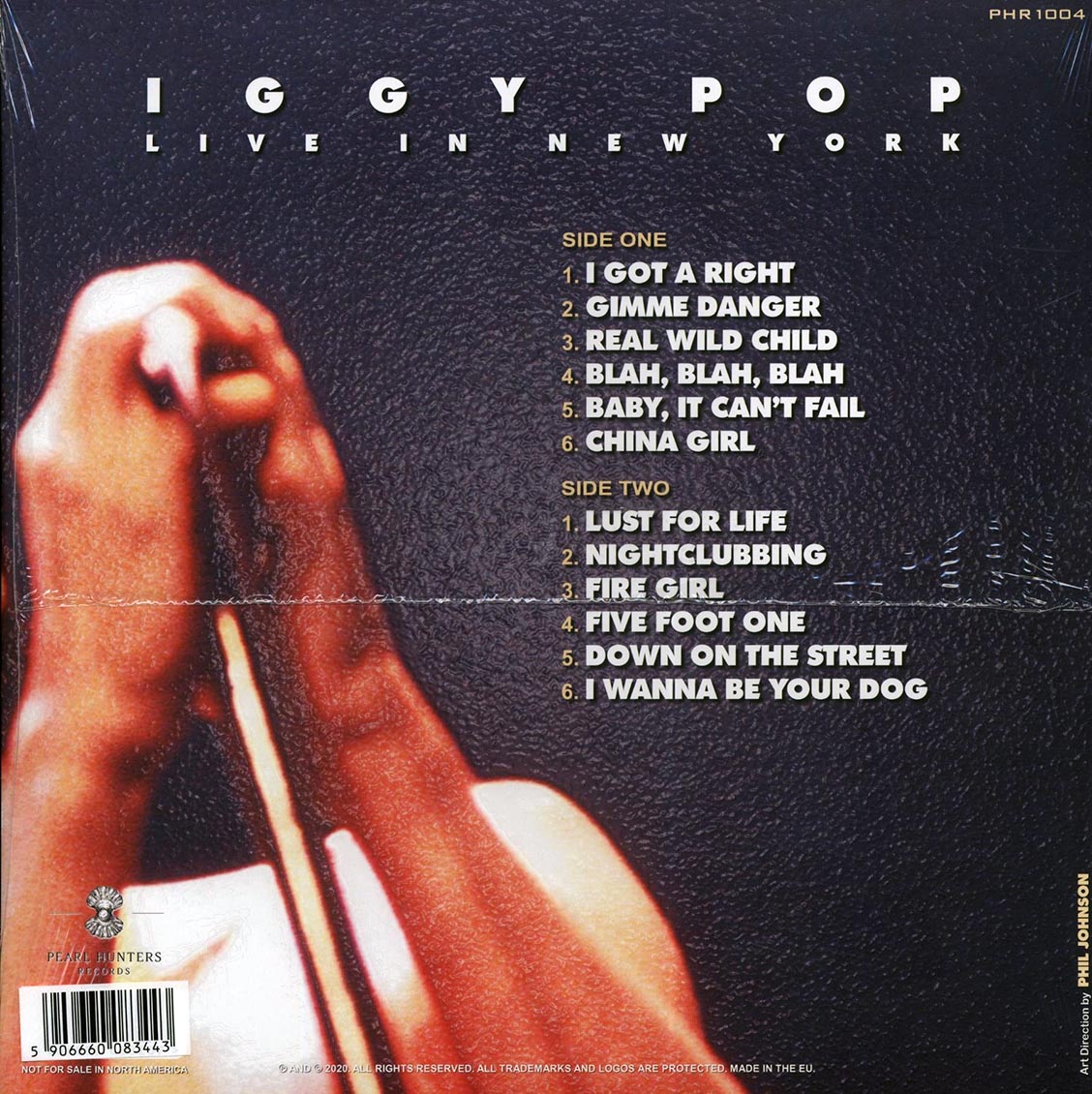 Iggy Pop - Live In New York: November 14th, 1986 (colored vinyl)
