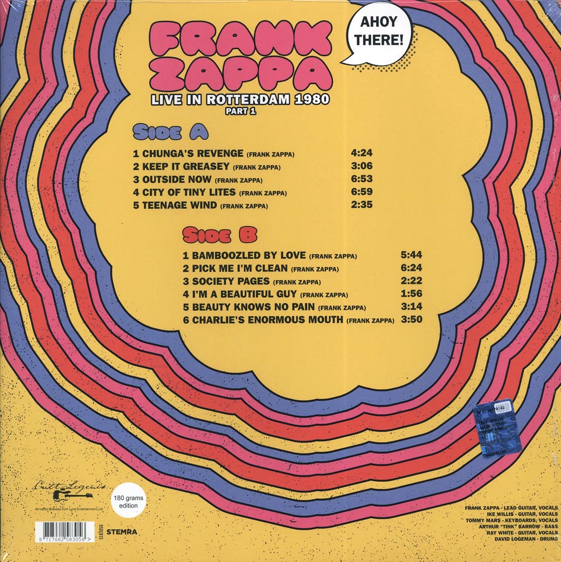 Frank Zappa - Ahoy There Part 1: Live In Rotterdam 1980: Ahoy, March 24th