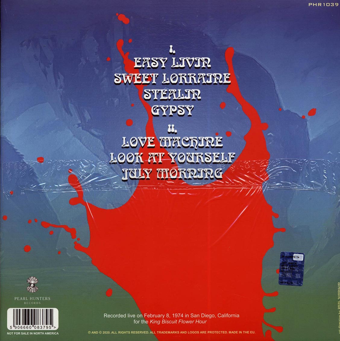 Uriah Heep - Magic Machine: King Biscuit Flower Hour, February 8, 1974, San Diego (blue vinyl)