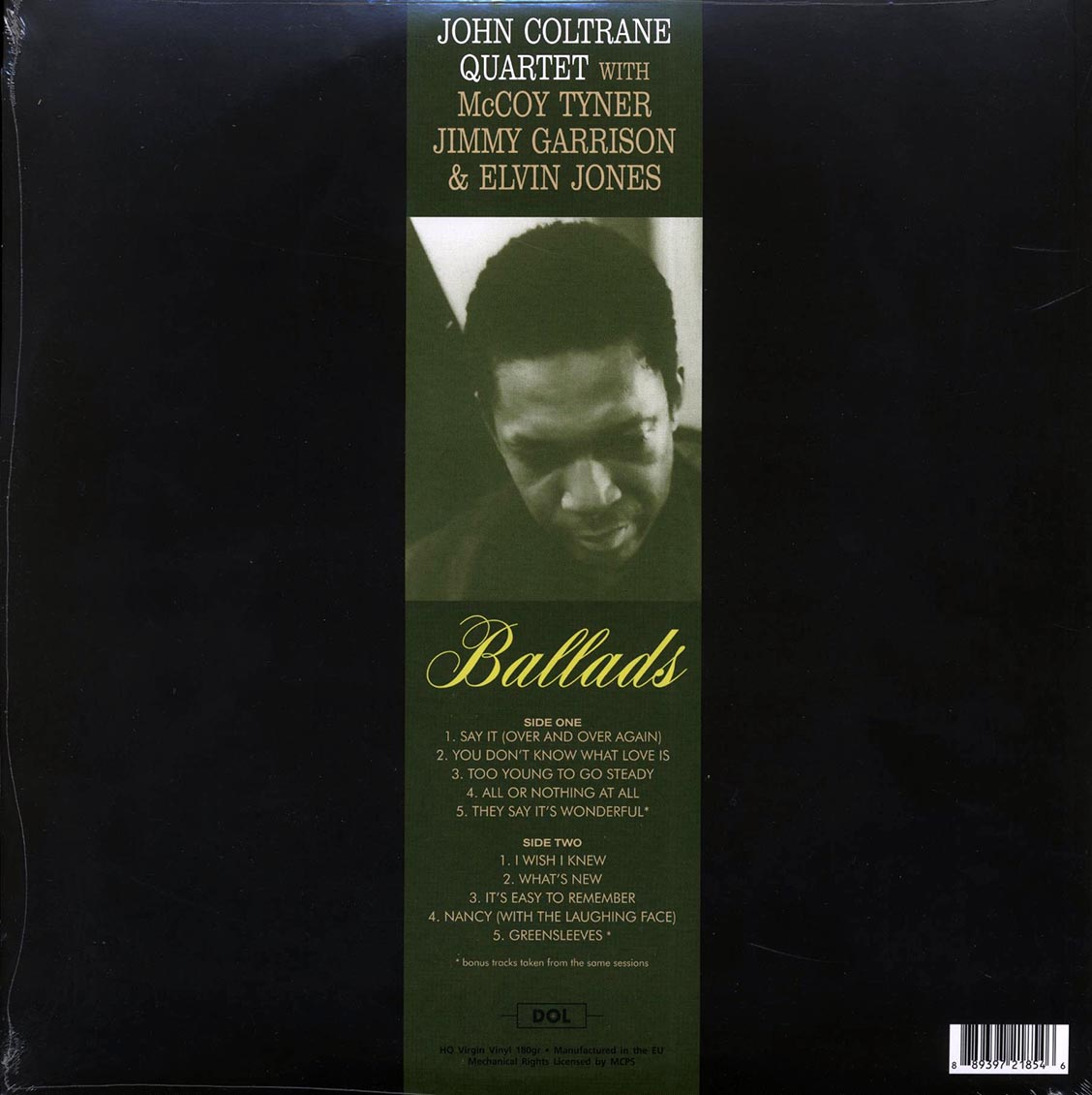 John Coltrane Quartet - Ballads (+ 3 bonus tracks) (180g)