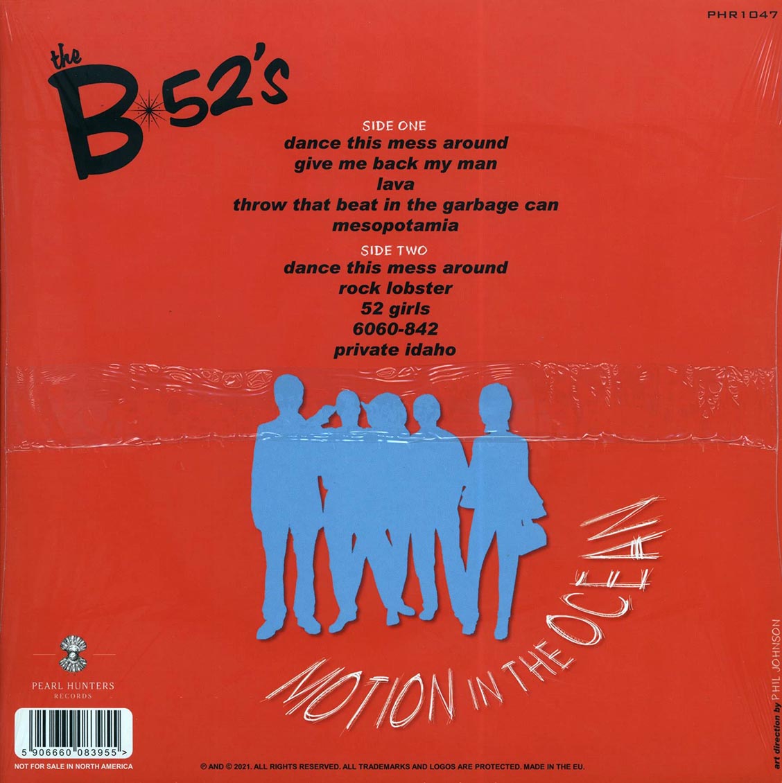 The B-52's - Motion In The Ocean: Bob Marley Performing Arts Centre, Montego Bay, Jamaica, 1982 (yellow vinyl)