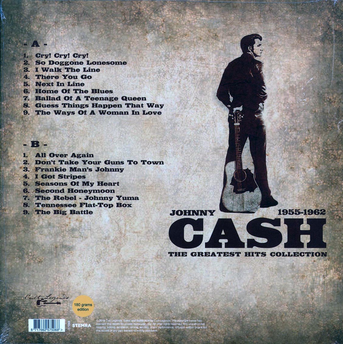 Johnny Cash - The Greatest Hits Collection 1955-1962