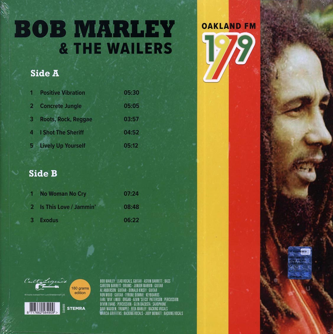 Bob Marley - Oakland FM 1979: Oakland Auditorium, November 30th