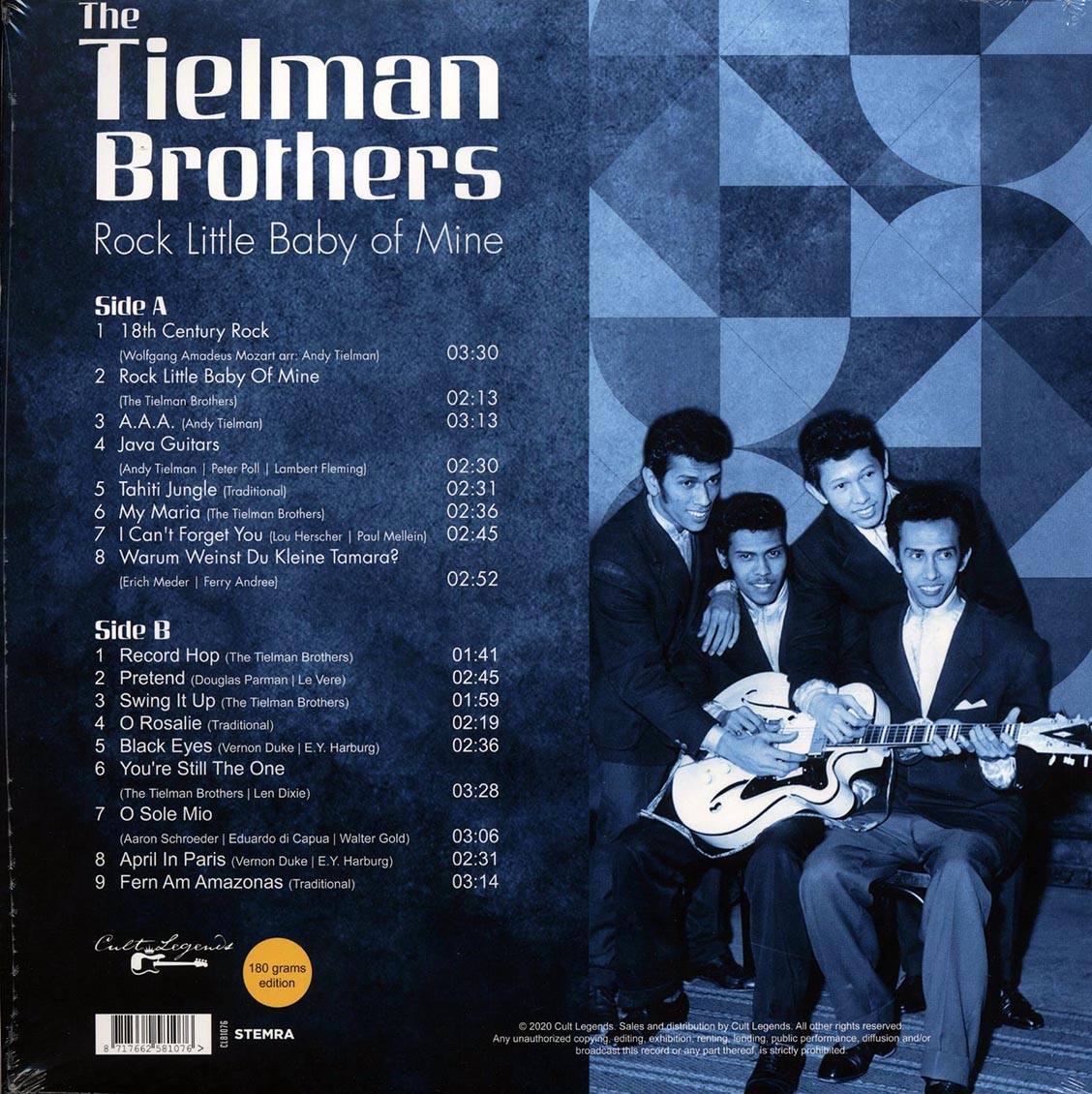 The Tielman Brothers - Rock Little Baby Of Mine