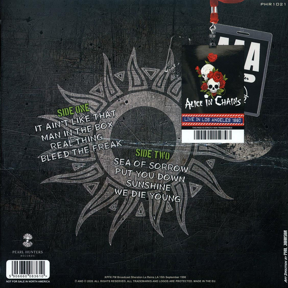 Alice In Chains - Bleed The Freaks: Live Radio Broadcast, Sheraton La Reina, Los Angeles, September 15th, 1990 (red vinyl)