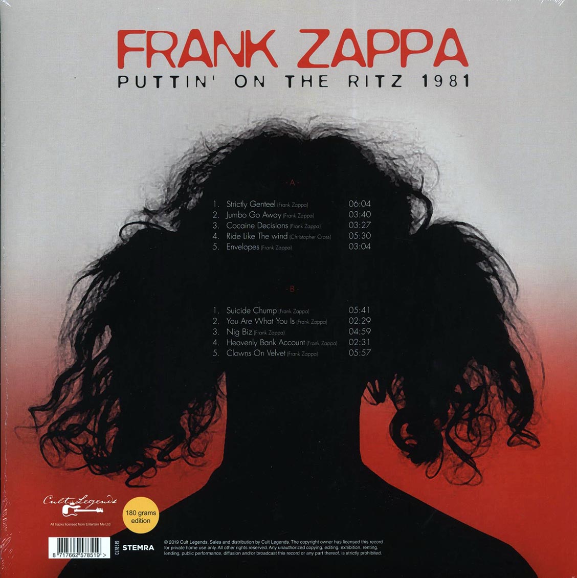 Frank Zappa - Puttin' On The Ritz 1981