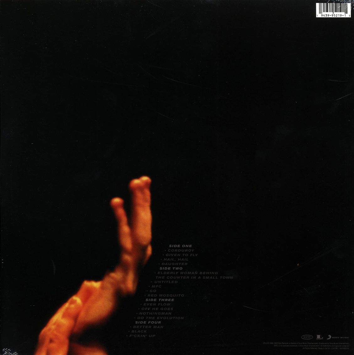 Pearl Jam - Live On Two Legs (RSD 2022) (ltd. ed.) (2xLP) (clear vinyl)
