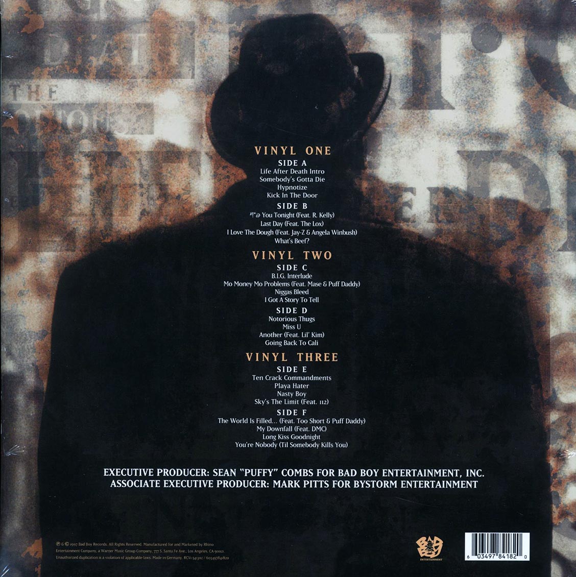The Notorious BIG - Life After Death (25th Anniv. Ed.) (3xLP) (silver vinyl)