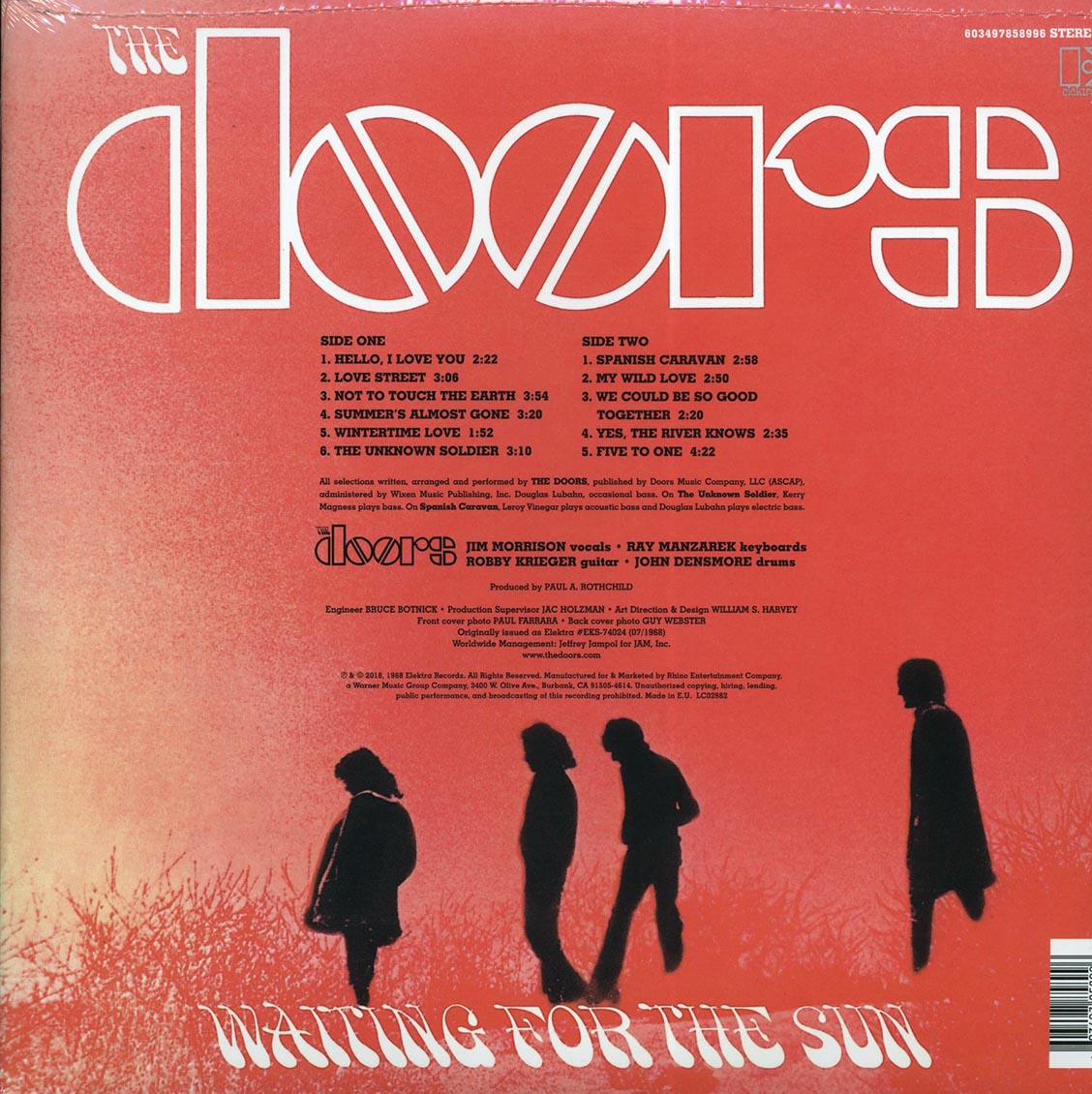The Doors - Waiting For The Sun (stereo) (180g) (remastered)