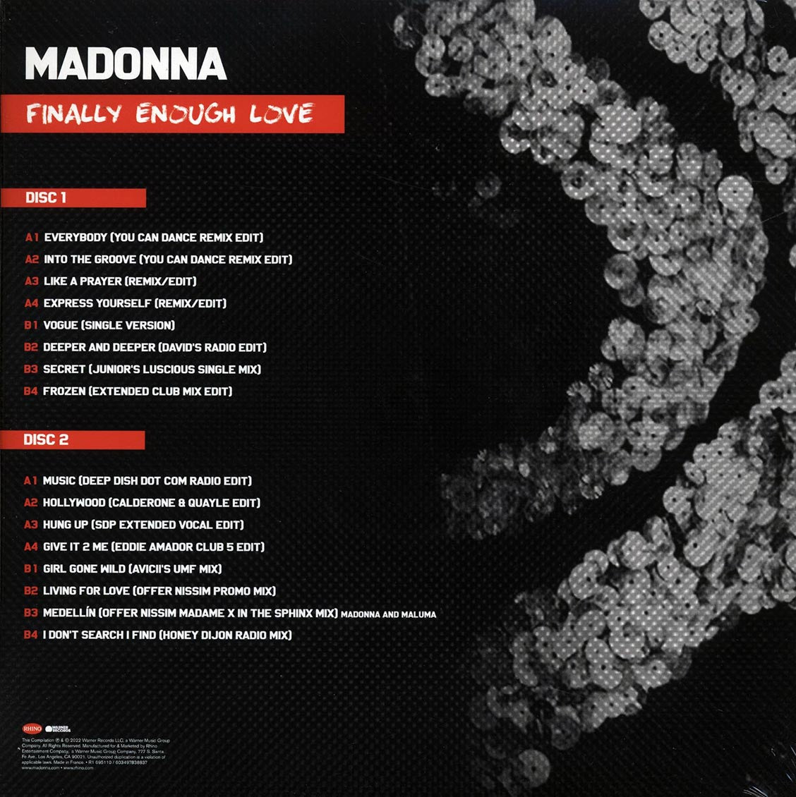 Madonna - Finally Enough Love (2xLP) (remastered)