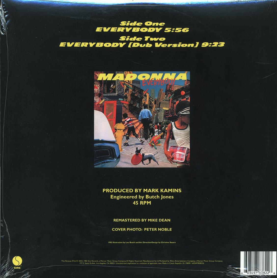 Madonna - Everybody (40th Anniv. Ed.) (RSD 2022) (180g) (remastered) (audiophile)