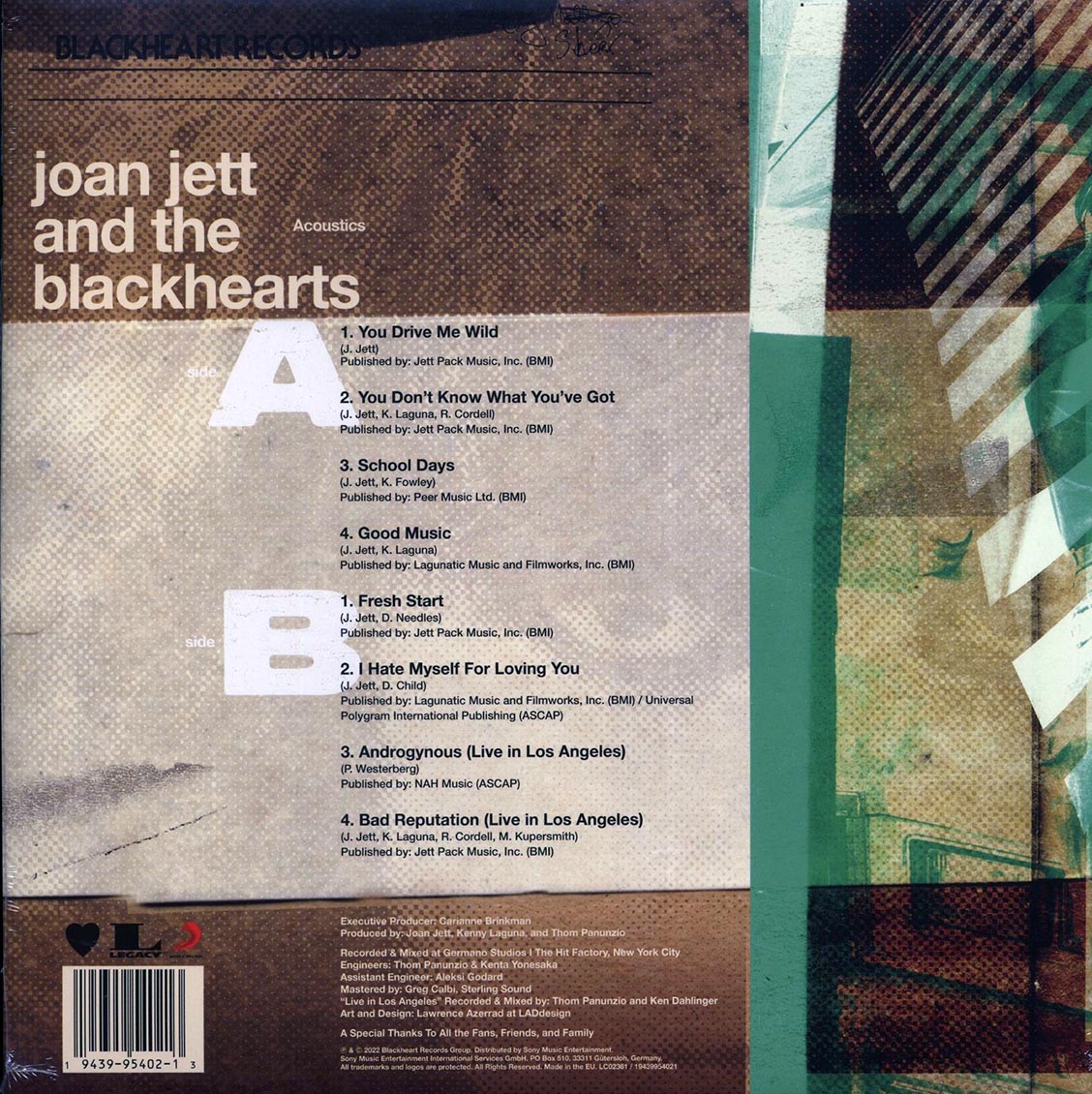 Joan Jett & The Blackhearts - Acoustics (RSD 2022)