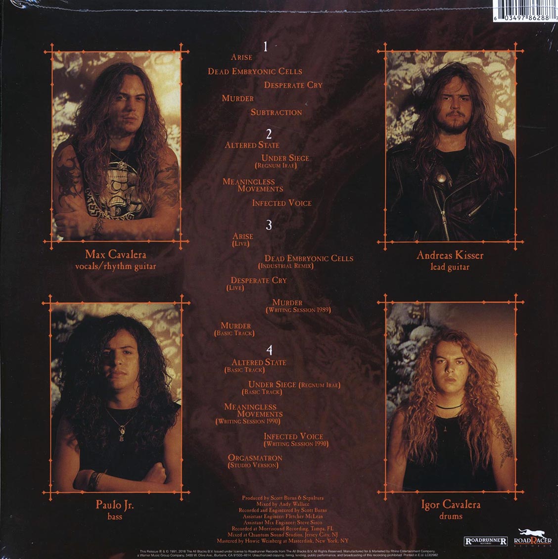 Sepultura - Arise (2xLP) (180g) (remastered)